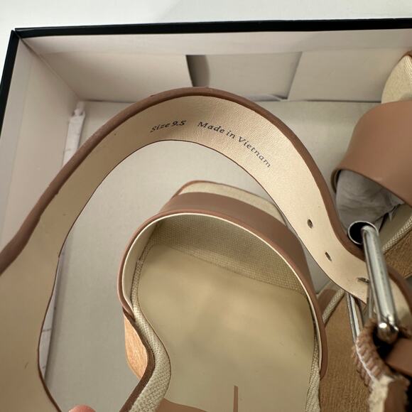 DOLCE VITA New in Box Wallis Platform Heel Sandal in Cafe // 9.5 - Picture 13 of 14